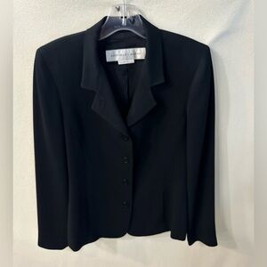 Garfield & Marks Blazer Women’s 4 Black CorpCore Boardroom USA Made MINT‼️